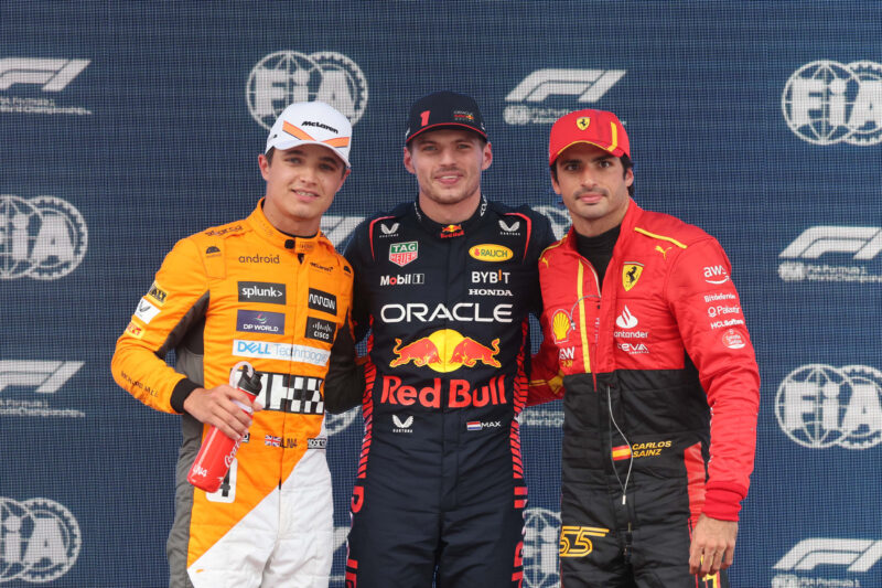 Formel 1 i Spanien podium