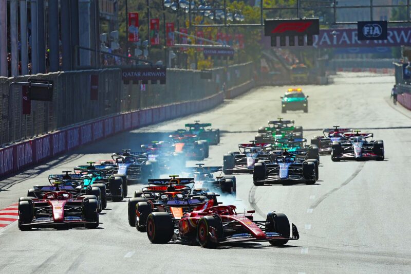 Formel 1 i Baku starten