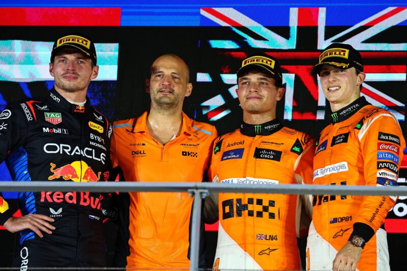 Formel 1 i Singapore Podium i 2024