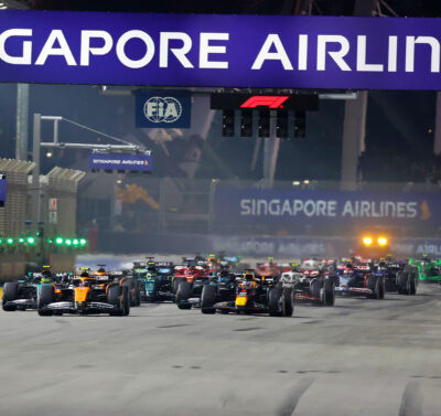 Formel 1 i Singapore starten 2024