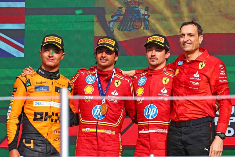 Formel 1 i Mexico 2024 - Podium