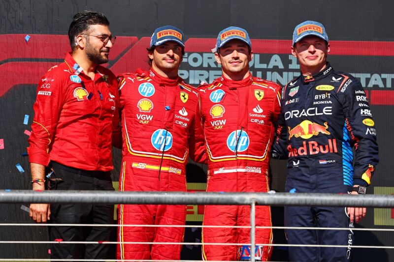 Formel 1 i Austin - Podium 2024