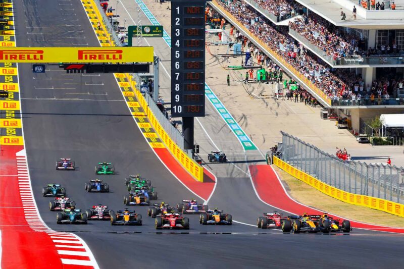 Formel 1 i Austin - Starten2024