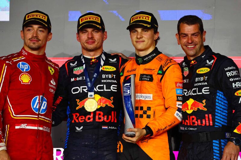 Formel 1 i Qatar 2024 - Podium